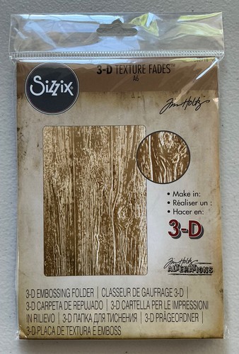 Sizzix textured fades - 3d,
