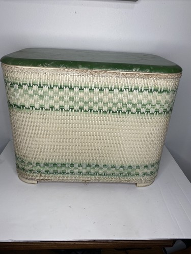 Vintage laundry hamper - vintage,