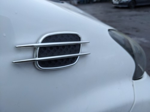 Chrome air flow intake - air,