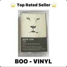 White Lion - Pride Cassette Tape 1987 Atlantic Records Hard Rock EX / Mint
