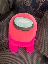 Official Giant Pink 35" / 88cm Among Us Soft Plush Toy