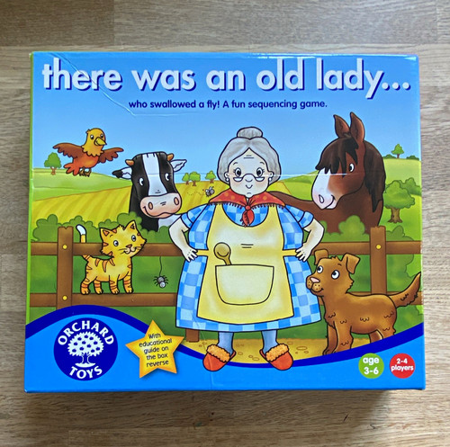 Orchard toys there - toys, was