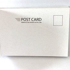 Blank White Postcards Postal