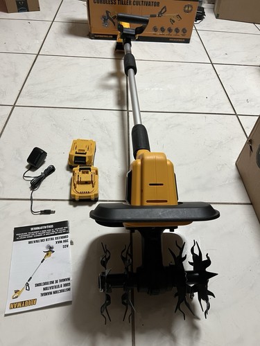 Alloyman 20v cordless tiller - 20v,