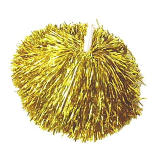 Gold cheerleading pom - cheerleading,