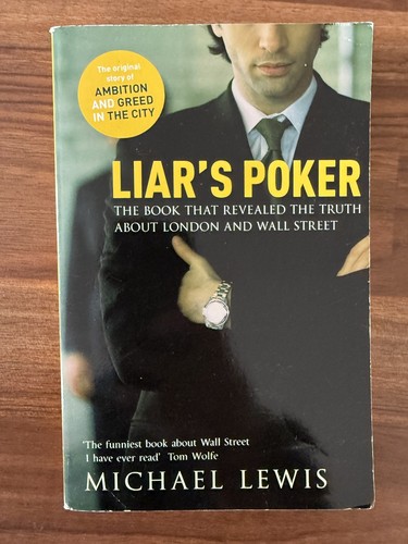 Liar poker michael lewis - michael,