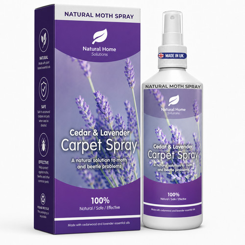 Natural carpet moth - natural,
