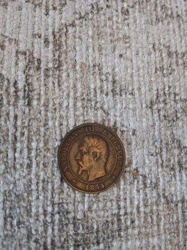 1854 dix centimes - dix, iii