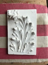 Acanthus Leaf Architectural Salvage / Decorative Antique. Plaster Cast