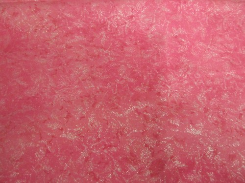 Cotton fabric fairy frost - fairy, pink