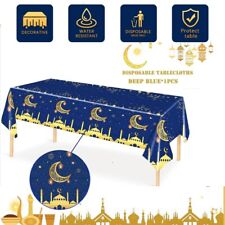 Eid Mubarak Ramadan Kareem Table Cloth Party Celebration Decoration Tablecloth 