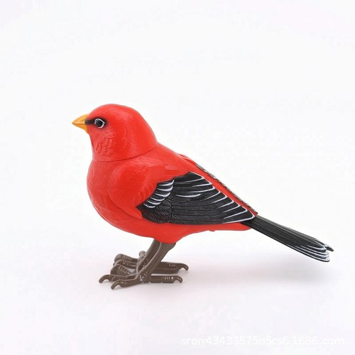 Singing bird toy realistic - singing,