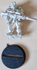 Space Marine Scout with sniper rifle Unpainted Metal OOP Warhammer 40K GW