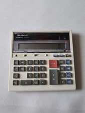 Sharp Comet CS-2130 Desktop Calculator 1970s Solar-Power Vintage Collectible