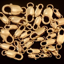 SOLID 9ct Gold Lobster Claw