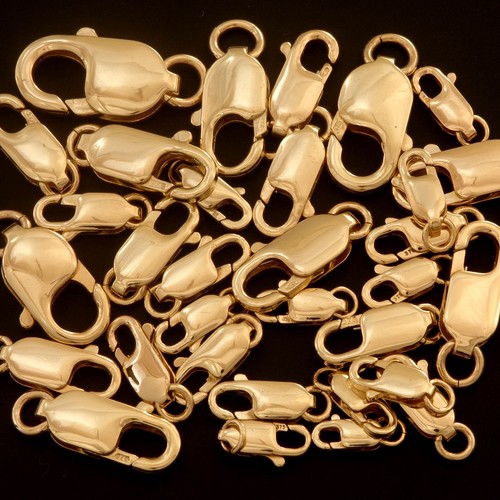 Solid 9ct gold lobster - gold,