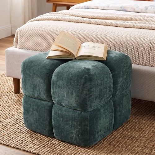 Square storage ottoman - storage,