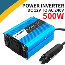 500W Power Inverter DC 12V to