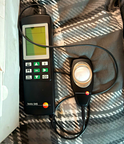 Testo 545 light lux - testo, light/lux