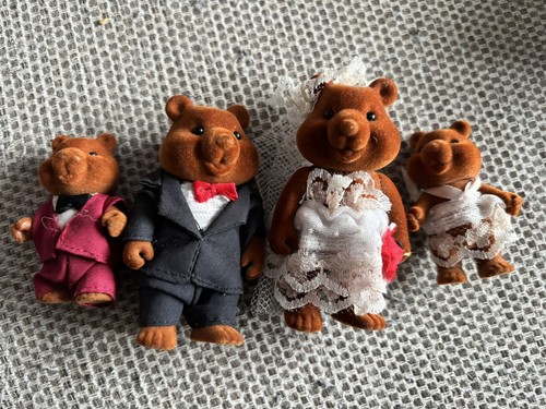 Sylvanian families bear family - sylvanian,
