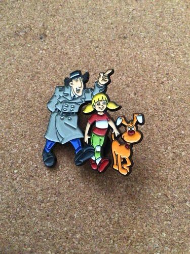 Inspector gadget pin badge - inspector,