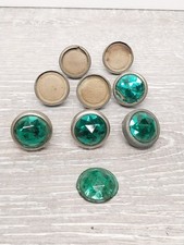 Vintage Glass License Plate