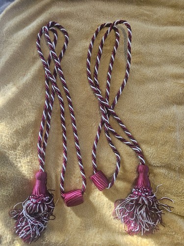 Vintage rope tassle - vintage, curtain