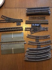 Job Lot OO Gauge old Triang 2 Rail & old Trix 3 Rail Track.