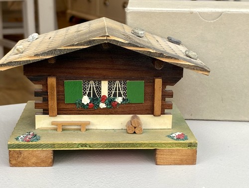Vintage mapsa music box - box, swiss