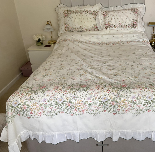 Vintage dorma cream floral - dorma,