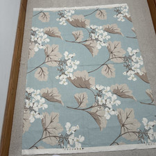 LAURA ASHLEY MILLWOOD CAMOMILE FABRIC piece duck egg blue for cushions etc 