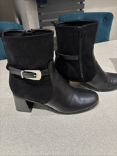 Next Ladies Black Boot Size 7