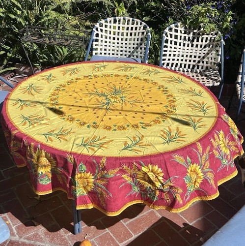 Provençal tablecloth - tablecloth, 68”