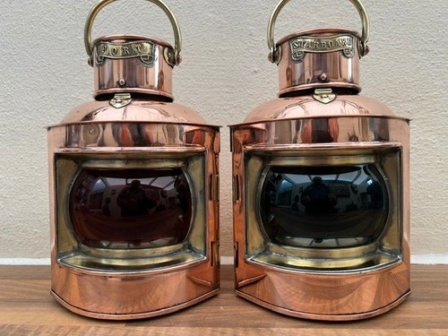 Vintage ships port starboard - vintage,