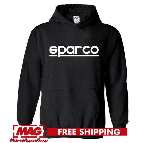 Sparco black hoodie - hoodie, logo