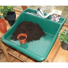 Potting Tray For Gardening – Plant Pot Trays With Integral Shelf