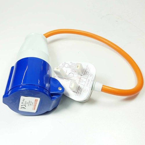 Caravan hook adapter 230v - hook, up