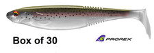 30 x 12.5cm RAINBOW TROUT DAIWA PROREX CLASSIC DF DUCK FIN SHADS SOFT LURES