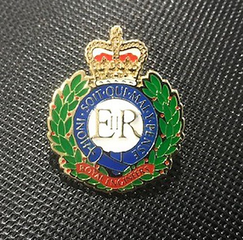 Royal engineers pin - royal,