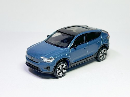 Scale volvo c40 blue - 1/64,