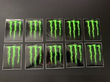 10 X Monster Energy Green Claw