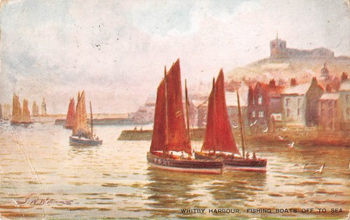 Uk15115 fishing boats off the - uk15115,