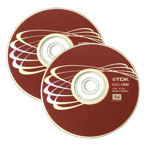 Tdk dvd discs rewritable - 2,