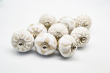 SANDY  BEIGE CERAMIC Knobs