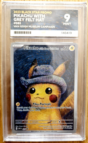 Pikachu with grey felt - with,