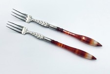 Dutch silver pickle - dutch, forks