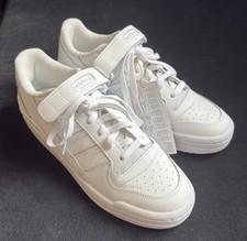 Adidas Originals Forum Low Trainers uk 7.5 White New With Tags