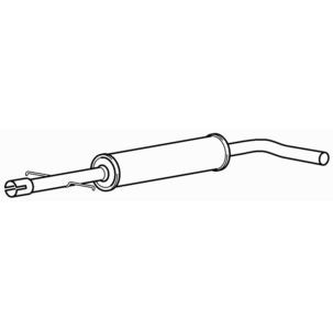 Quality centre exhaust middle - quality,