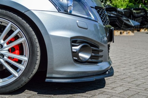 Front bumper spoiler skirt - front,