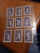 1920's Test CRICKETERS  ISSUED BY COUNTY PRINT SET OF 24